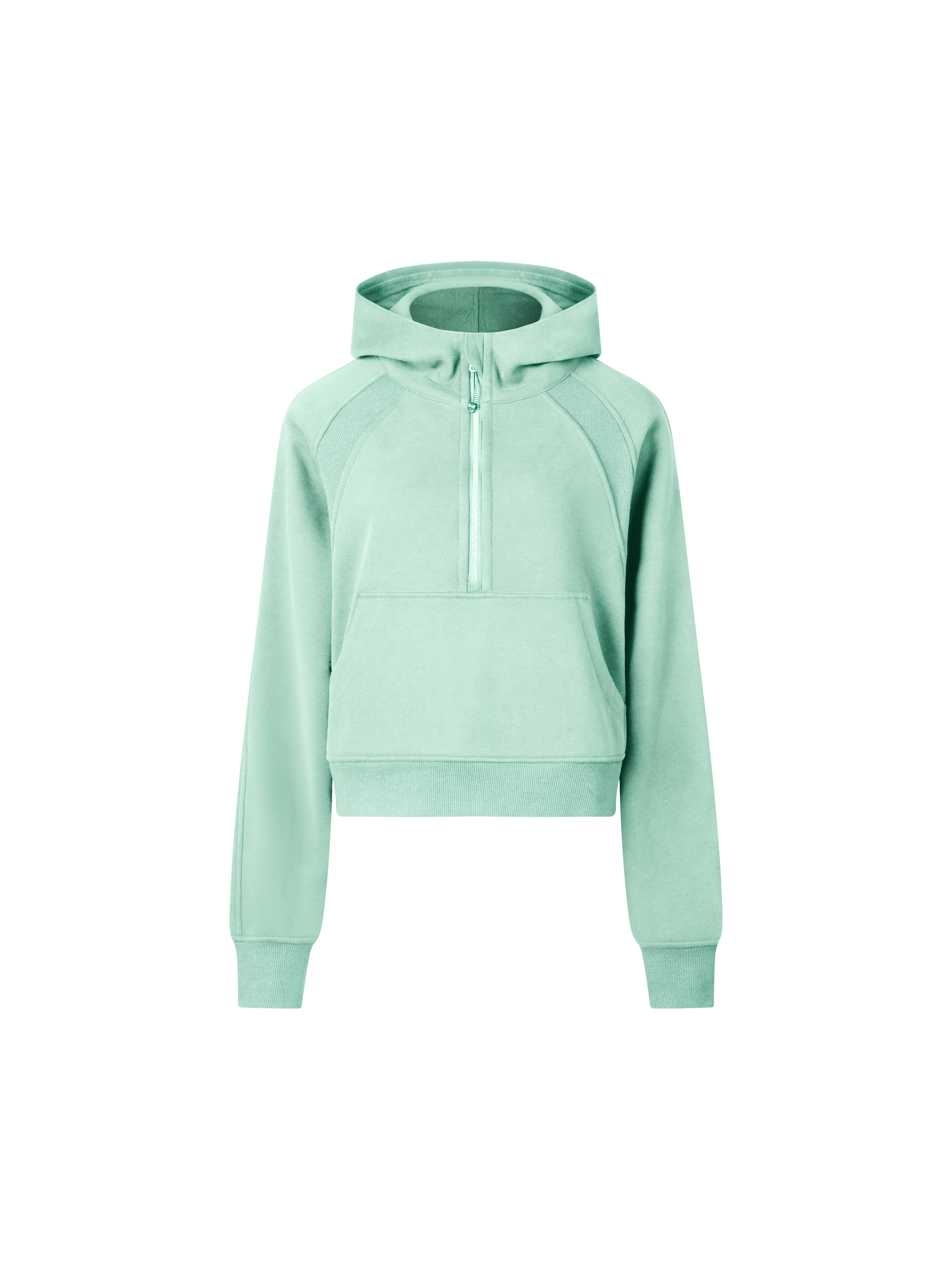 Cropped Half-Zip Hoodie – Essential Streetwear | Tapstitch